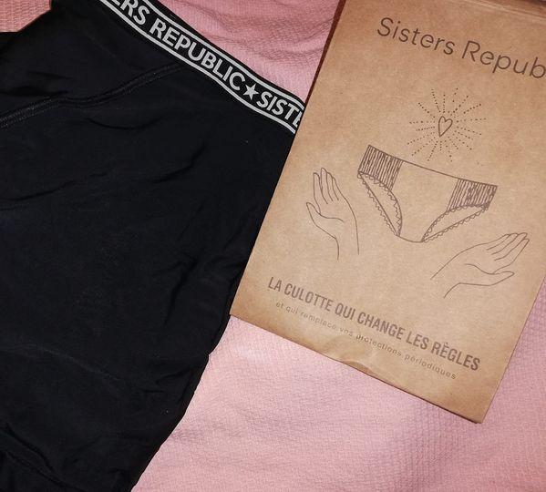 Culotte menstruelle sisters republic